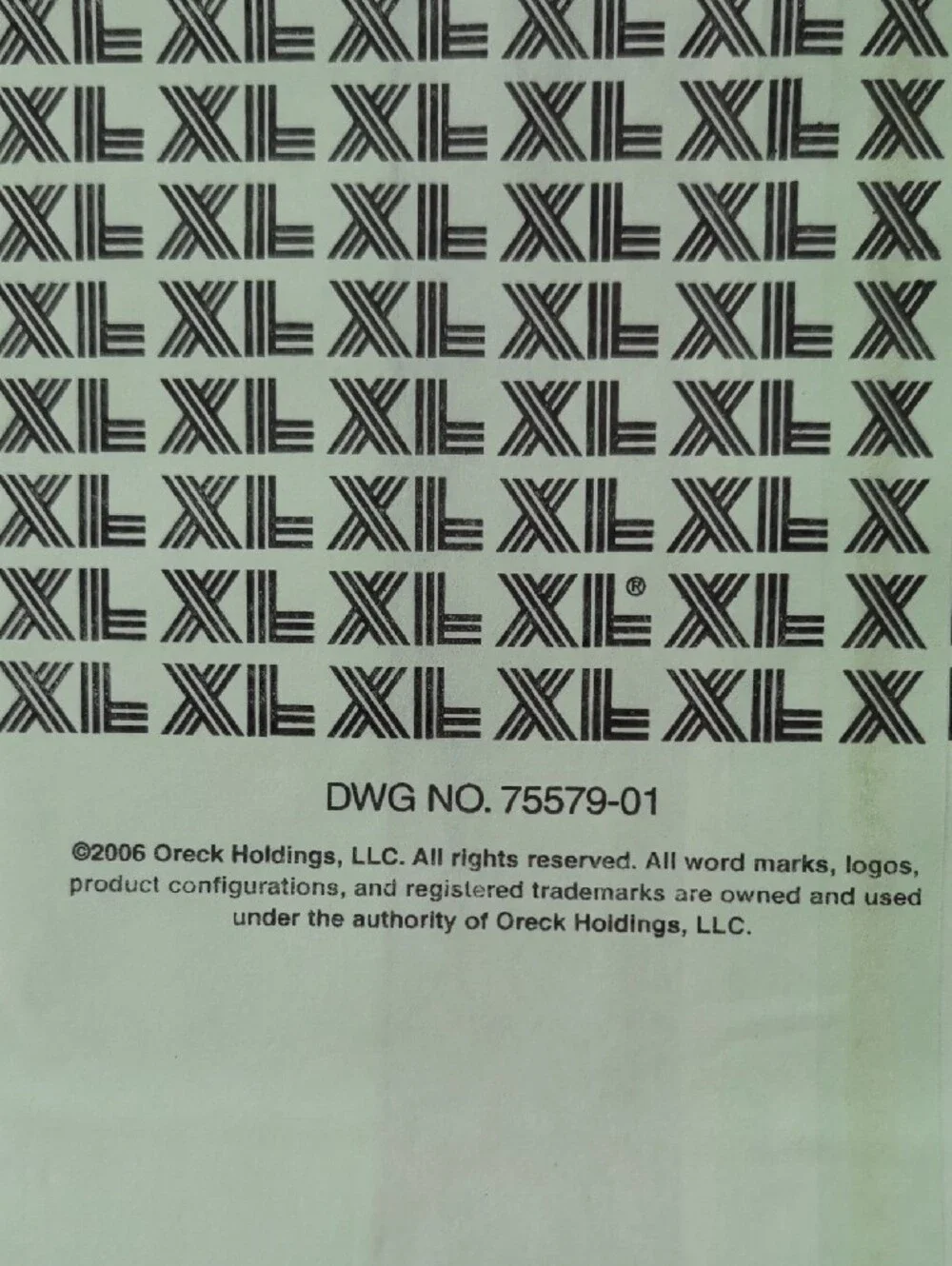 Oreck XL Upright Vacuum Bags 75579-01 CC